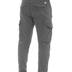 C.P. Company Stretch Sateen Ergonomic Pants in Excalibur- Grey