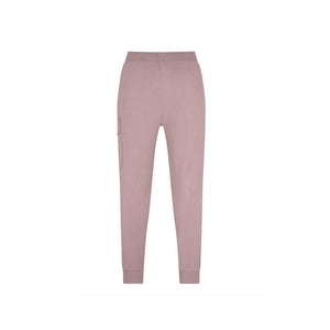 C.P. Company Resist Dyed Cargo Sweatpants in Dusty Pink