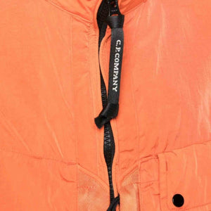 C.P. Company Chrome-R Goggle Overshirt in Pumpkin