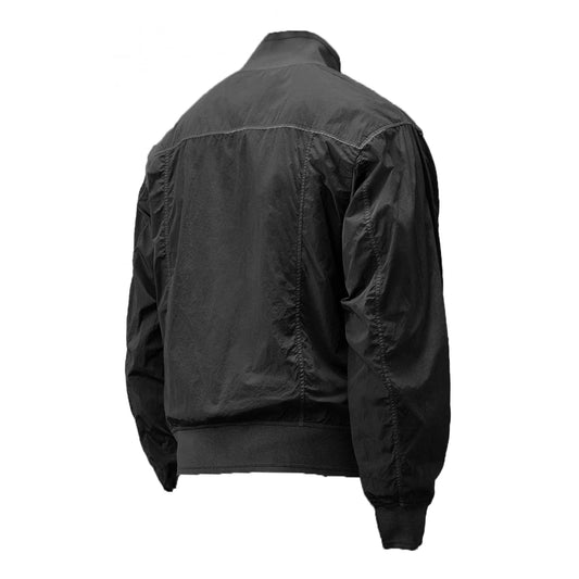 C.P. Company Chrome-R Full Button Jacket in Black
