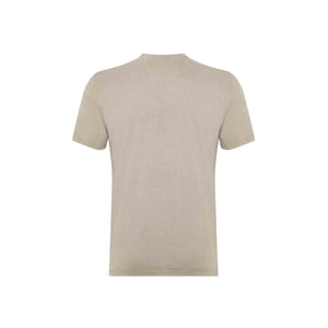 C.P. Company 30/1 Jersey Box Logo T-shirt in Cobblestone