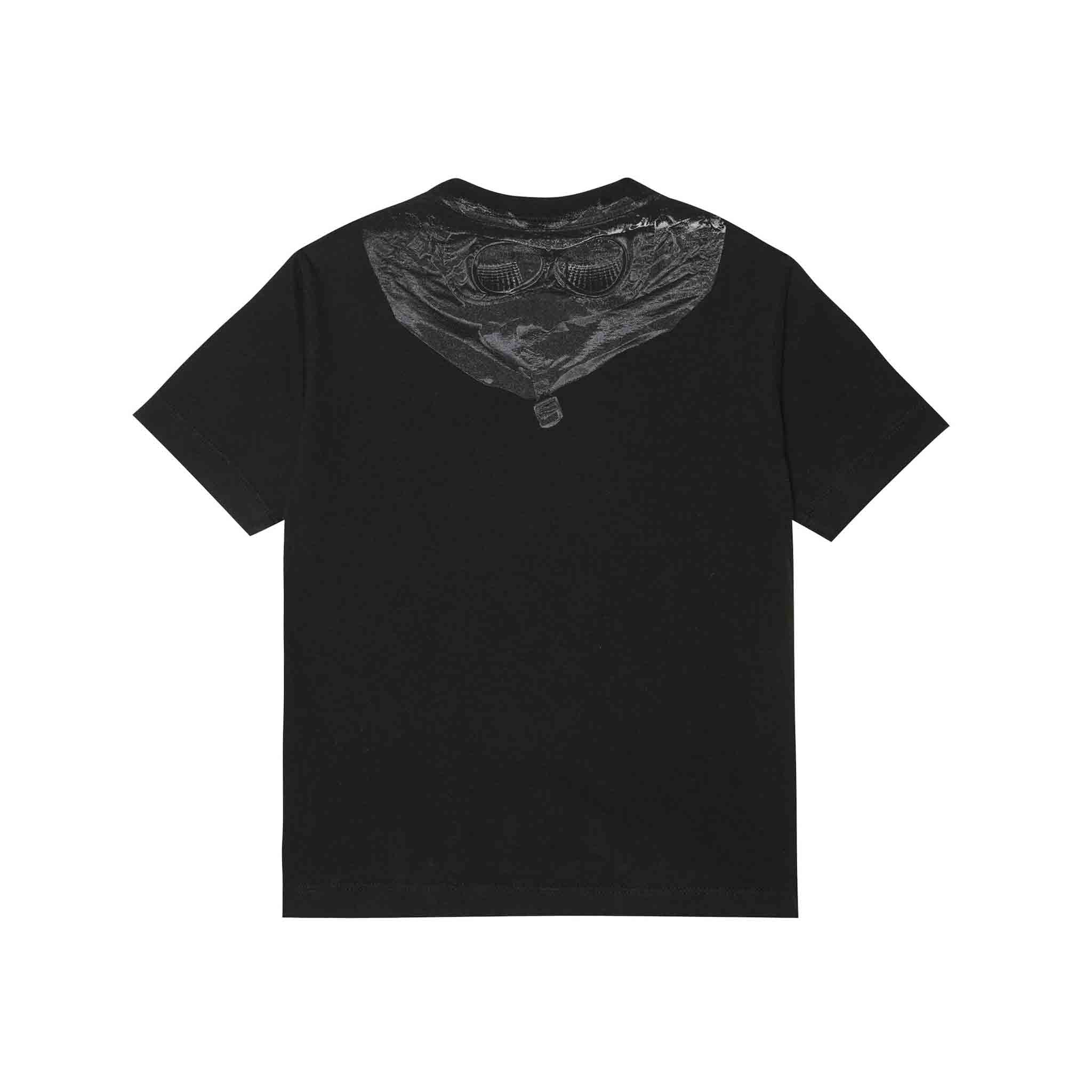 C.P. Company U16 Goggle Print T-Shirt in Black