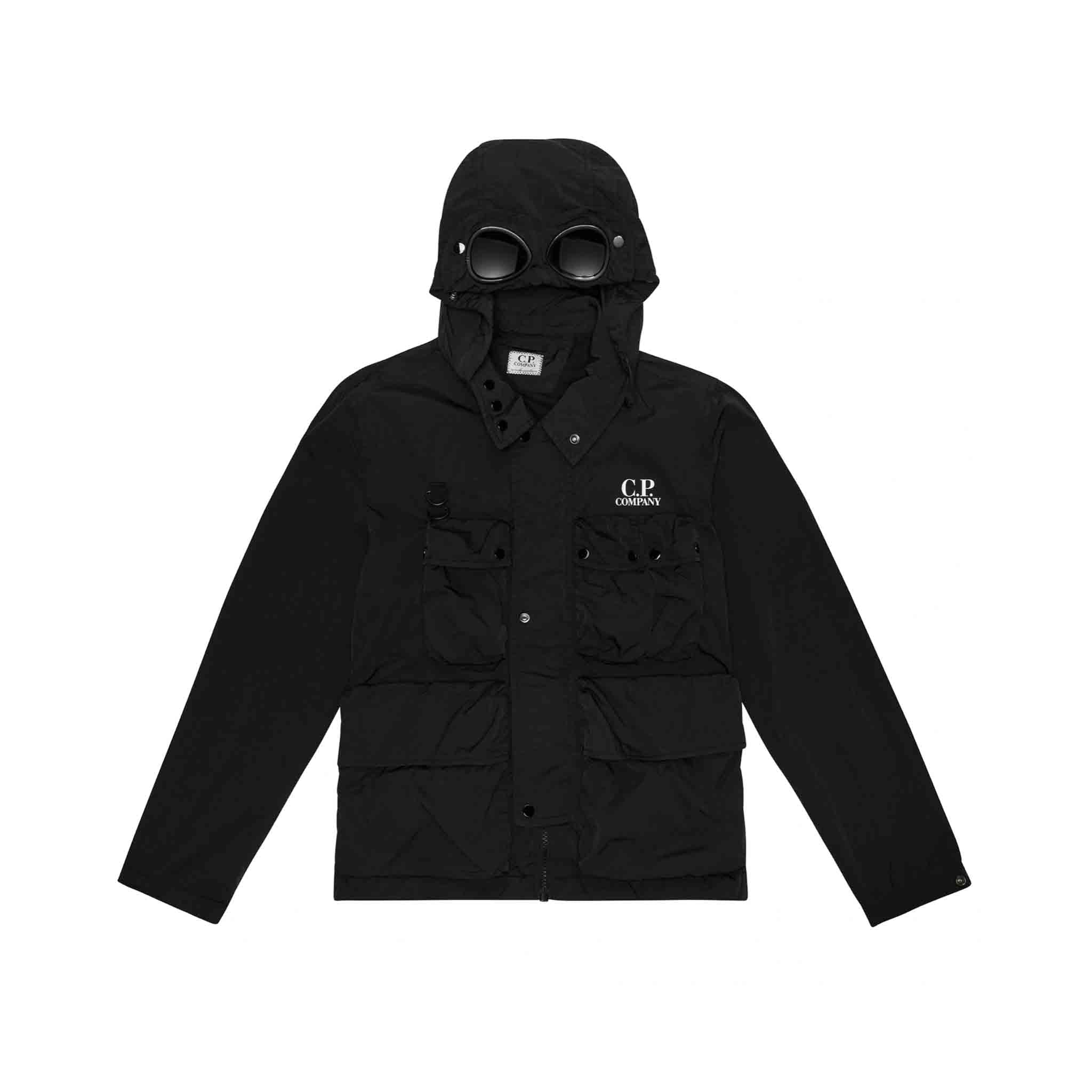 C.P. Company Undersixteen Chrome-R Short Jacket in Black
