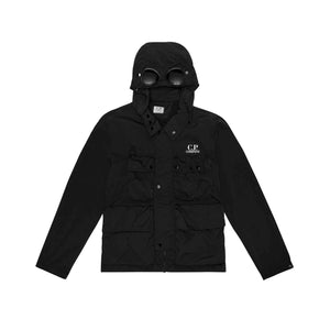 C.P. Company Undersixteen Chrome-R Short Jacket in Black