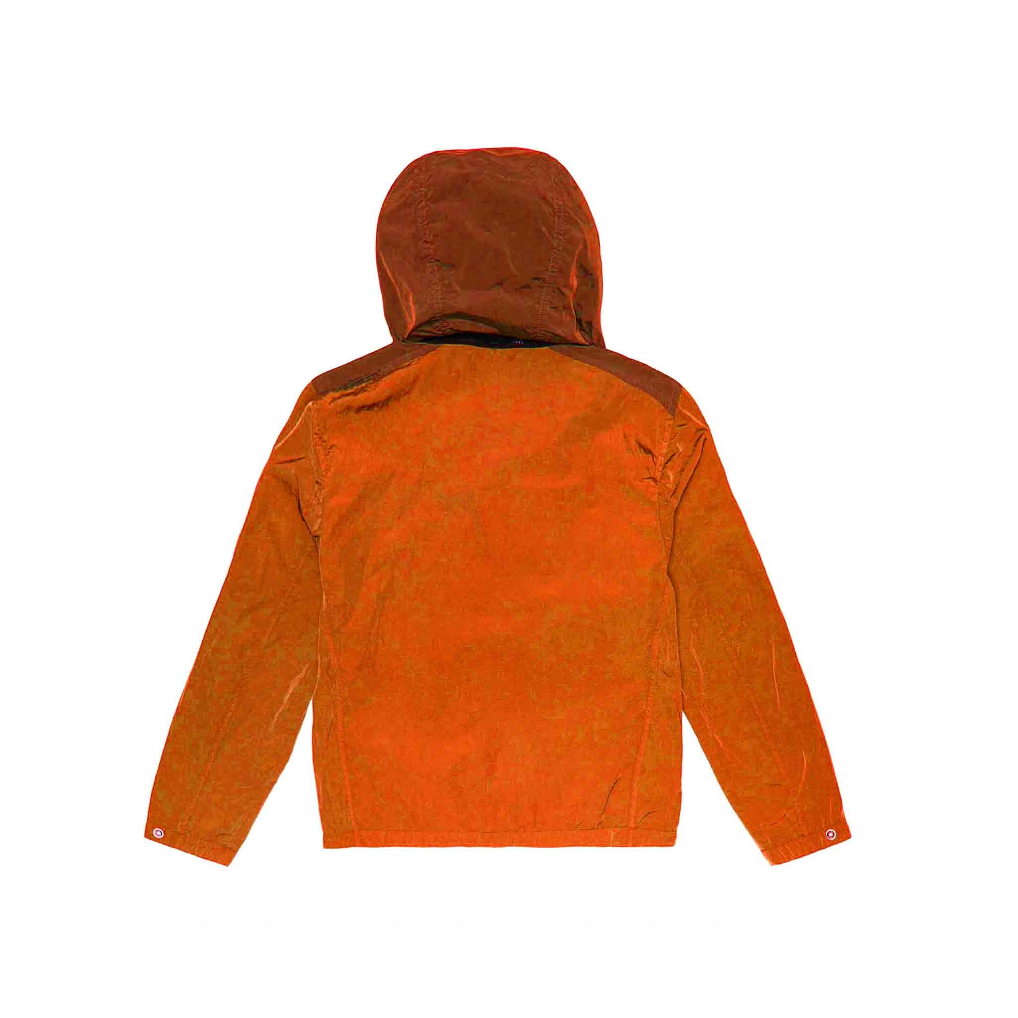 C.P. Company Undersixteen Chrome-R Short Jacket in Harvest Pumpkin