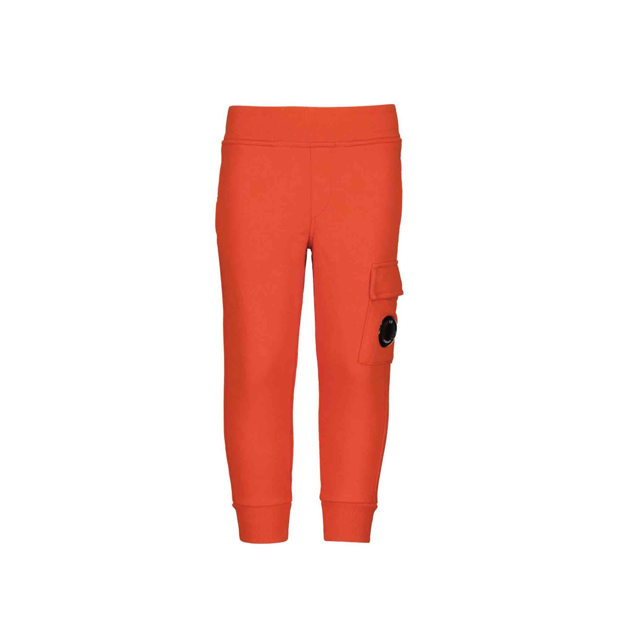 C.P. Company Undersixteen Fleece Sweatpants in Harvest Pumpkin