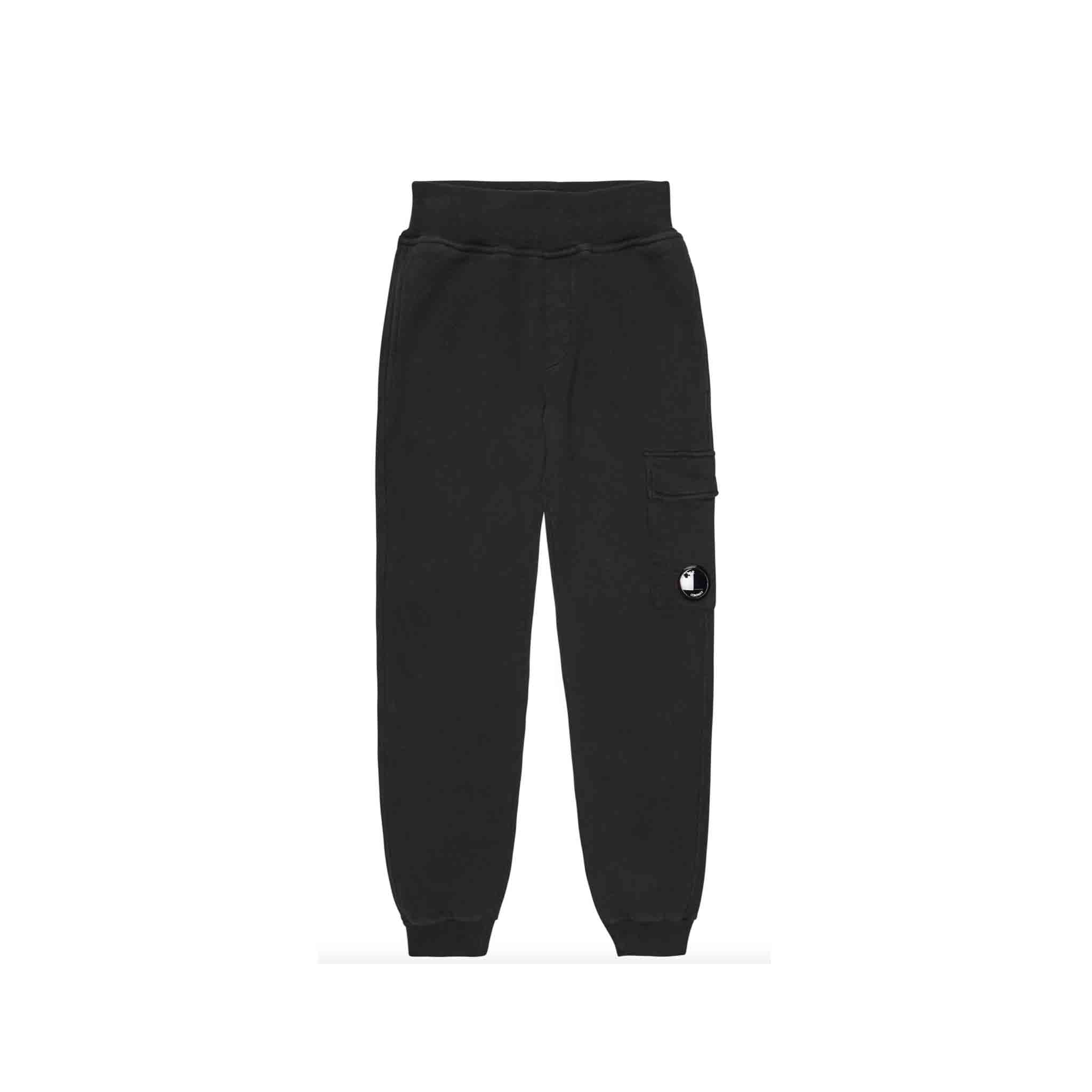 C.P. Company Undersixteen Fleece Sweatpants in Black