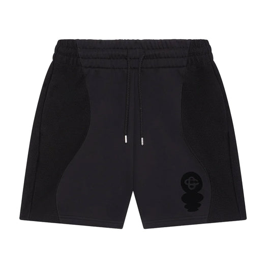 Casablanca Squash Logo Flock Print Sweatshort