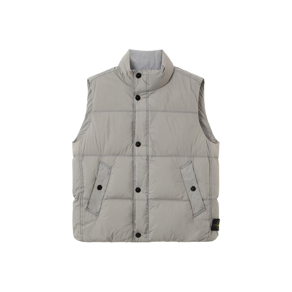 [Stone Island] Garment Dyed Crinkle Reps NY Down Vest