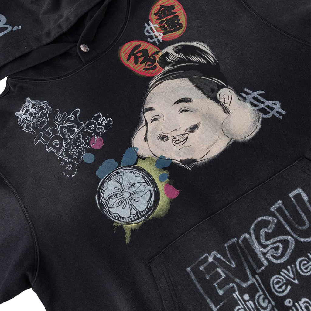 Evisu Ht, Godhead Printed Hoodie