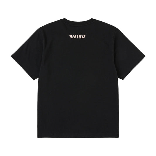 Evisu Ht,Hand Brush Seagull Printed Ss Tee