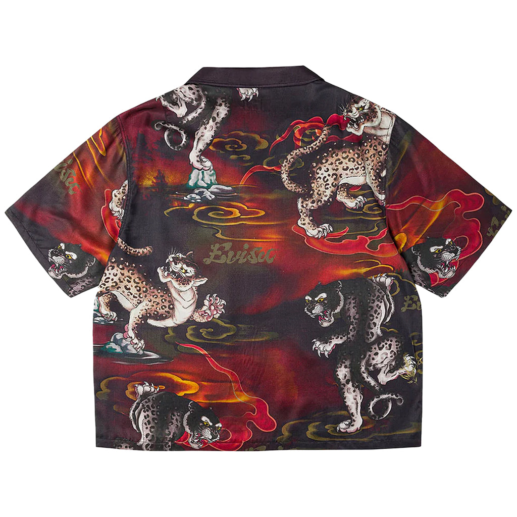 Evisu Ht, Leopard Aop Ss Shirt