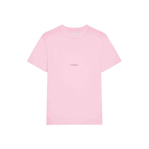 Givenchy Small Logo Slim Fit T-Shirt in Light Pink