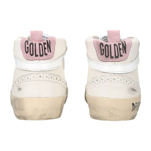 Golden Goose Mid Star Sneakers in White