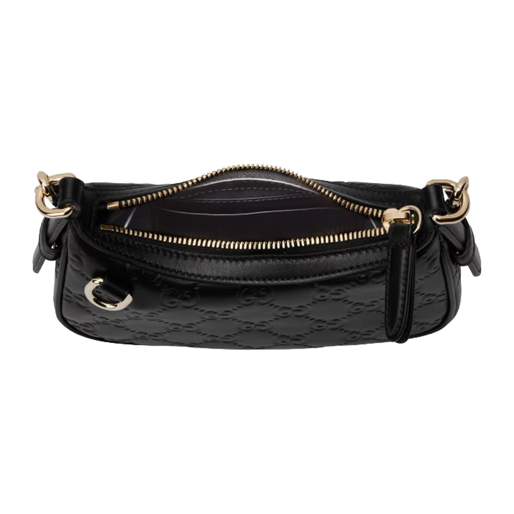 [Gucci] GG Embossed Leather Mini Shoulder Bag