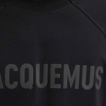 Jacquemus The Typo Oversized T-Shirt in Black
