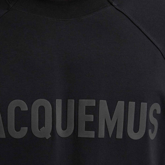 Jacquemus The Typo Oversized T-Shirt in Black