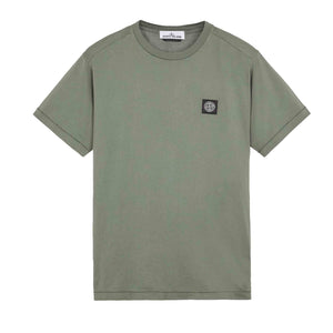 Stone Island Junior Compass T-Shirt in Olive Green