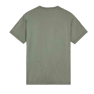 Stone Island Junior Compass T-Shirt in Olive Green
