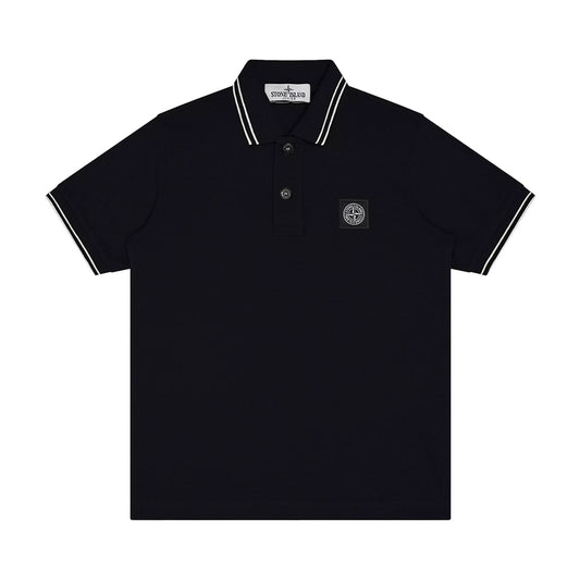 Stone Island Junior Compass Patch Polo
