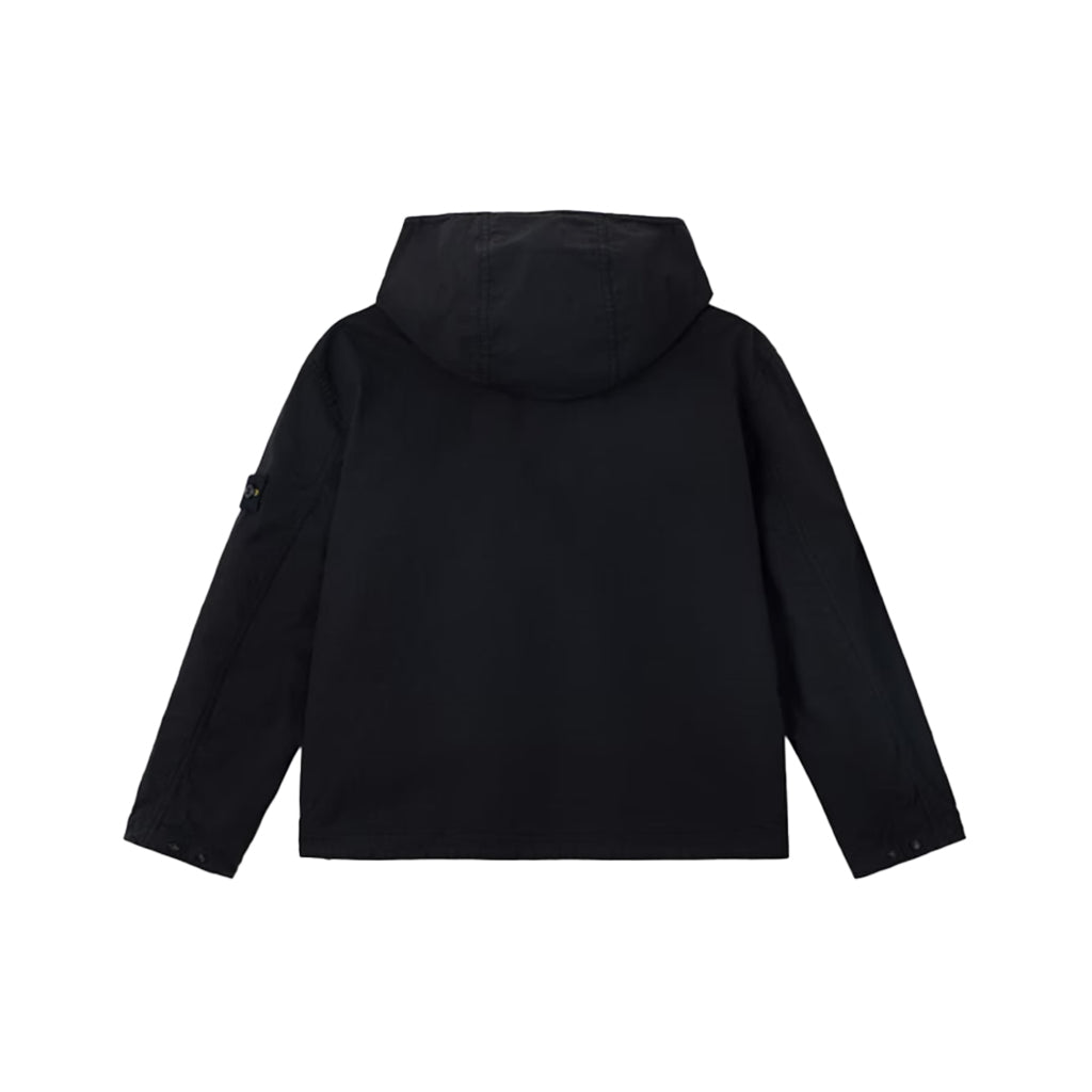 Stone Island Junior Mil-Spec Stretch Ripstop-TC Hooded Jacket