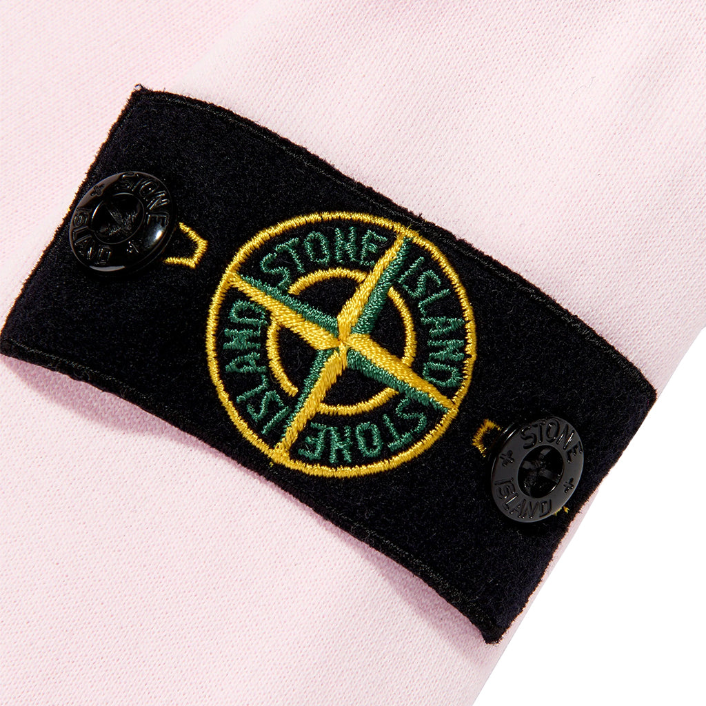 Stone Island Junior Cotton Fleece Crewneck Sweatshirt