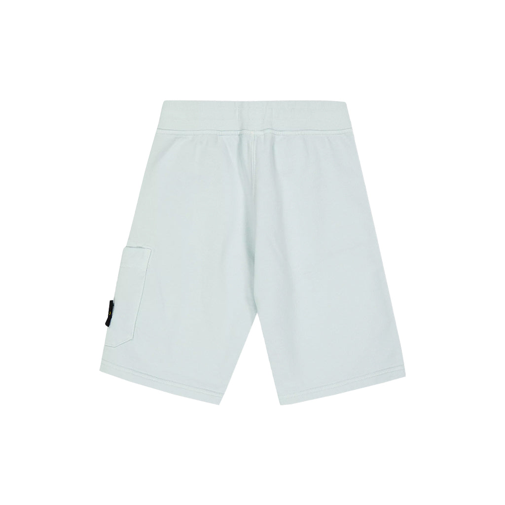 Stone Island Junior Cotton Fleece Jogger Shorts