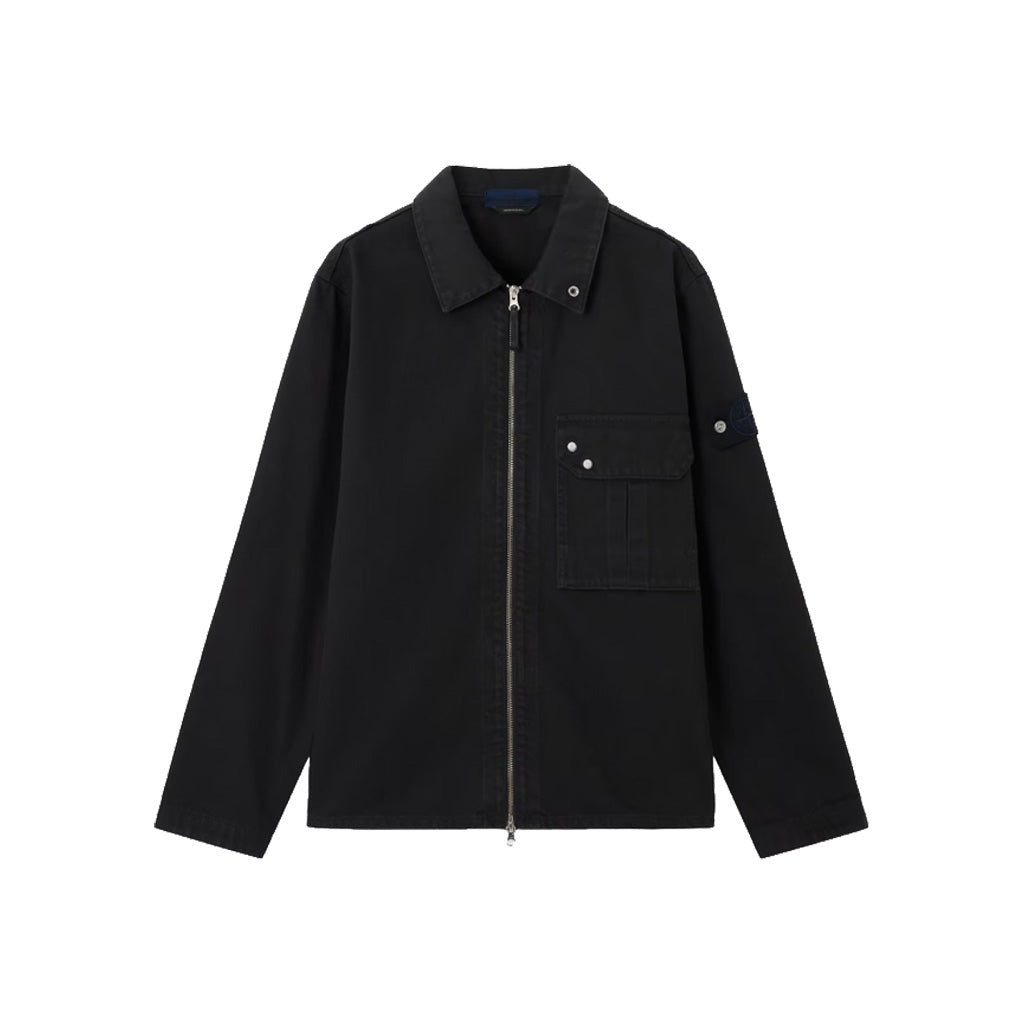 [Stone Island] Light Bull Denim-TC Comfort Fit Overshirt