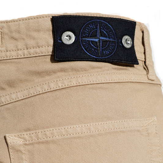 [Stone Island] Light Bull Denim-TC Regular Straight Fit Jeans