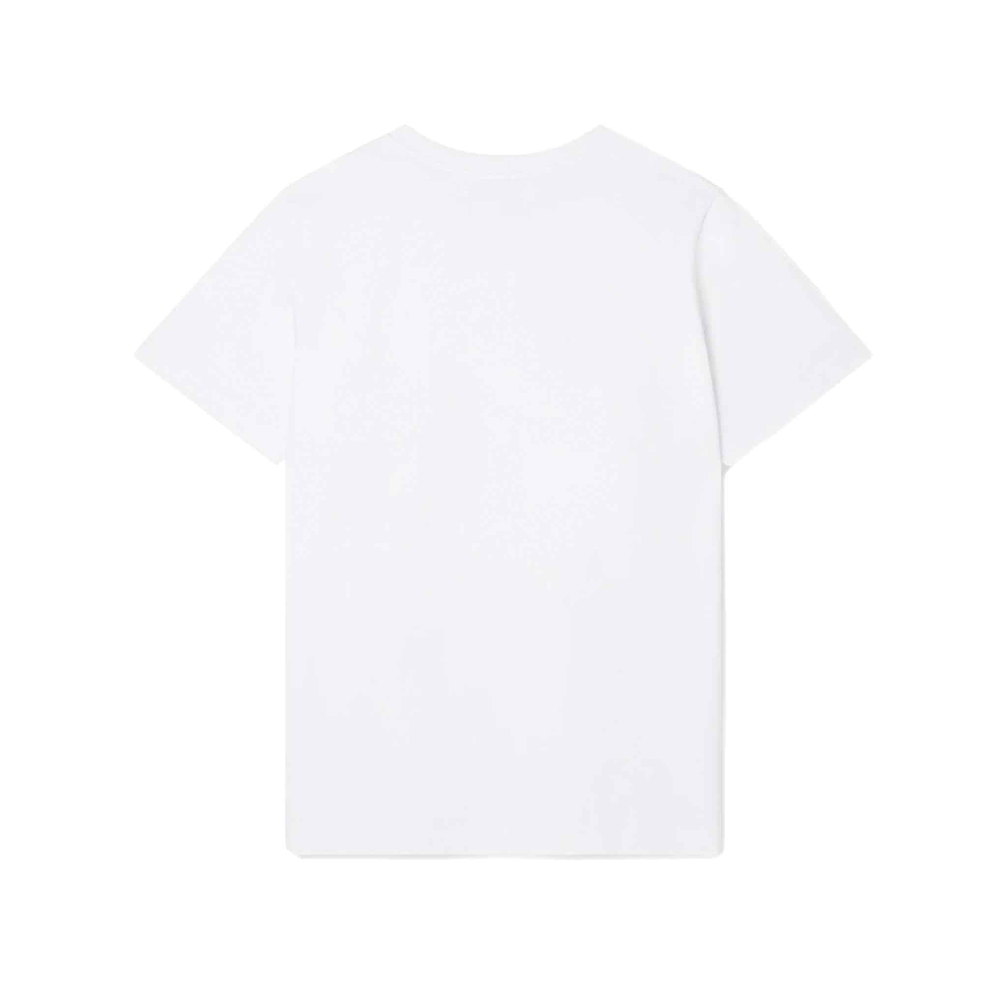 Casablanca Rainbow Crayon Temple T-Shirt in White