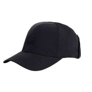 C.P. Company Chrome-R Goggle Cap in Black