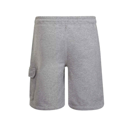 C.P. Company Light Fleece Lens Shorts in Greystone Melange