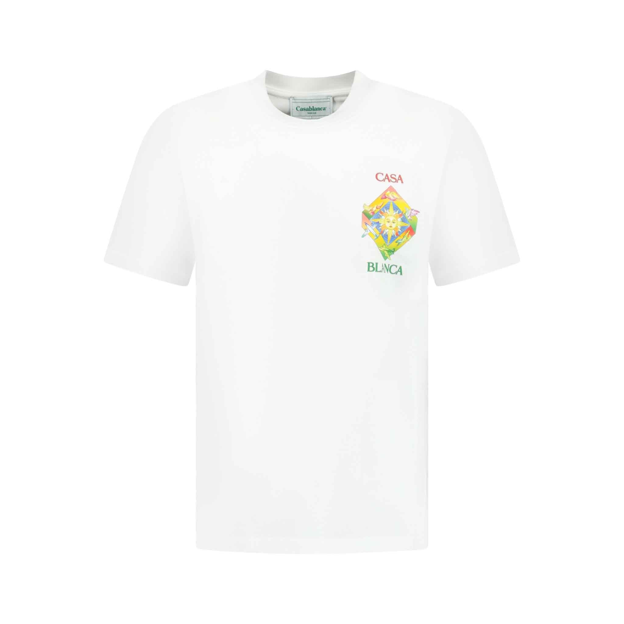 Casablanca Les Elements T-Shirt in White