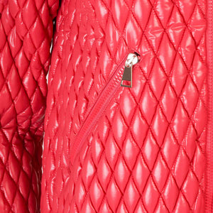 Moncler Womens Marseillan Short Jacket in Pink