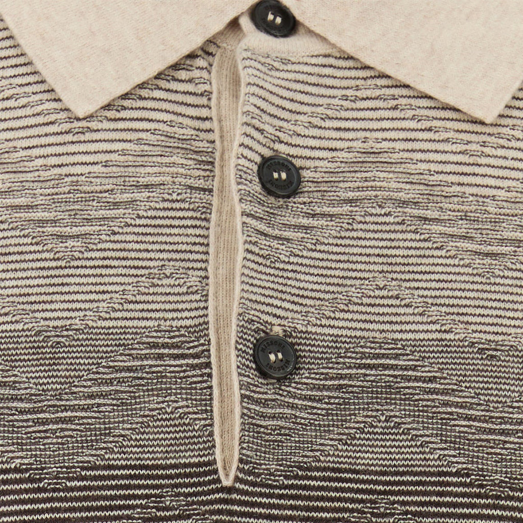 Missoni Embroidered Cotton Polo Shirt