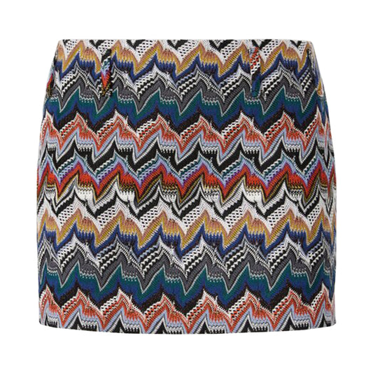 Missoni Raschel Lace Mini Skirt