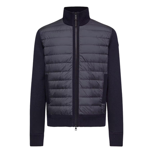 Moncler Men's Wool Padded Zip-Up Cardigan