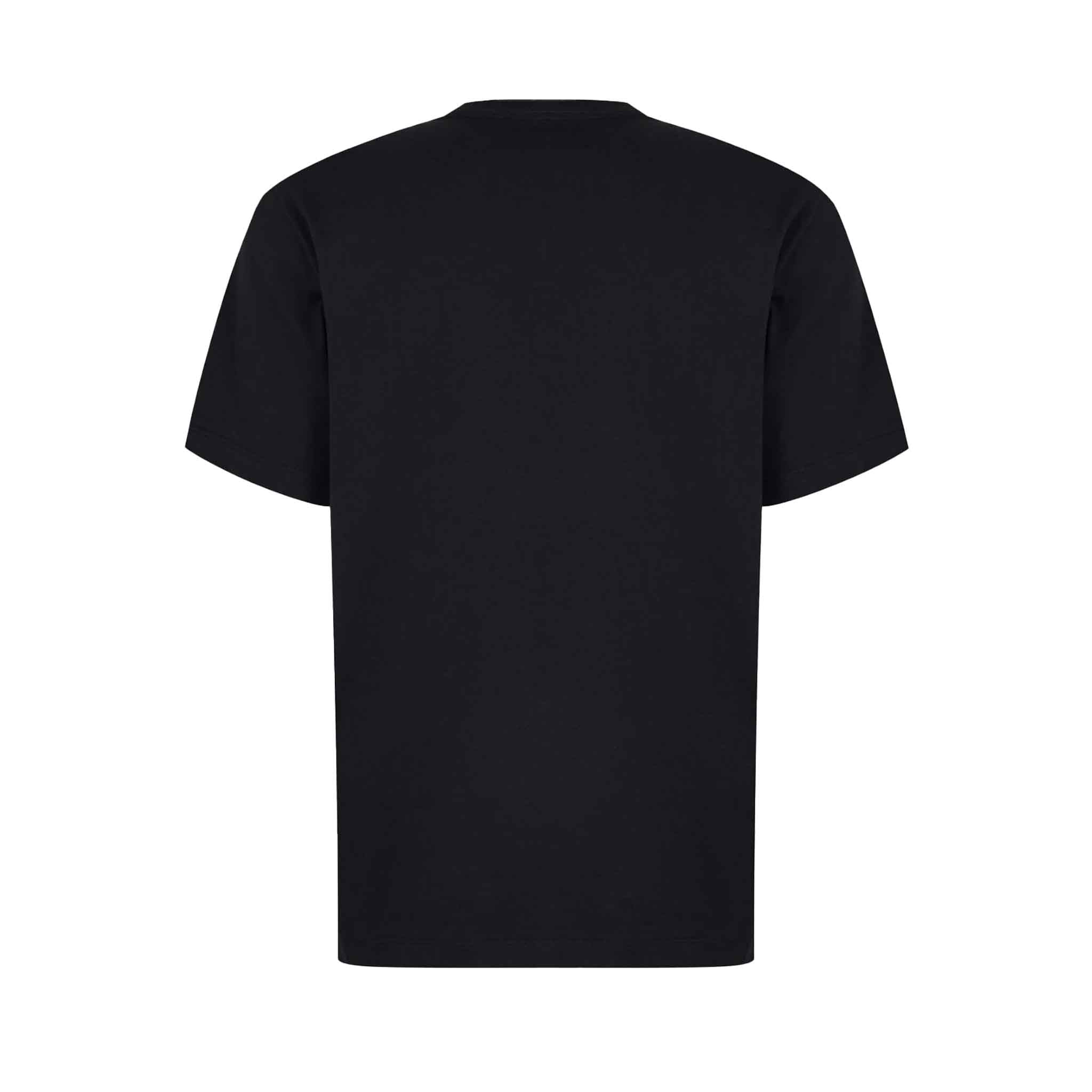 Amiri Staggered Logo T-Shirt in Black
