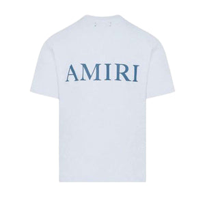 Amiri MA Logo T-Shirt in Gray Dawn