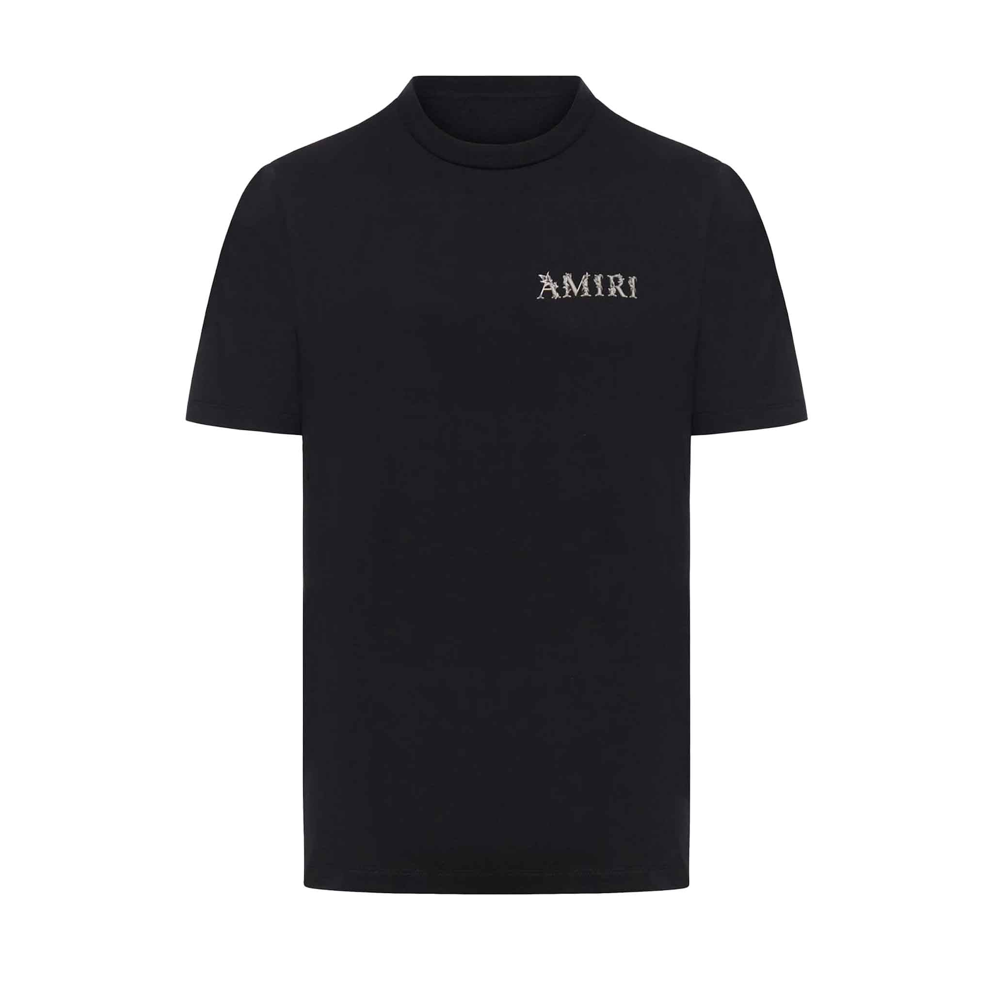 Amiri Baroque Logo T-Shirt in Black