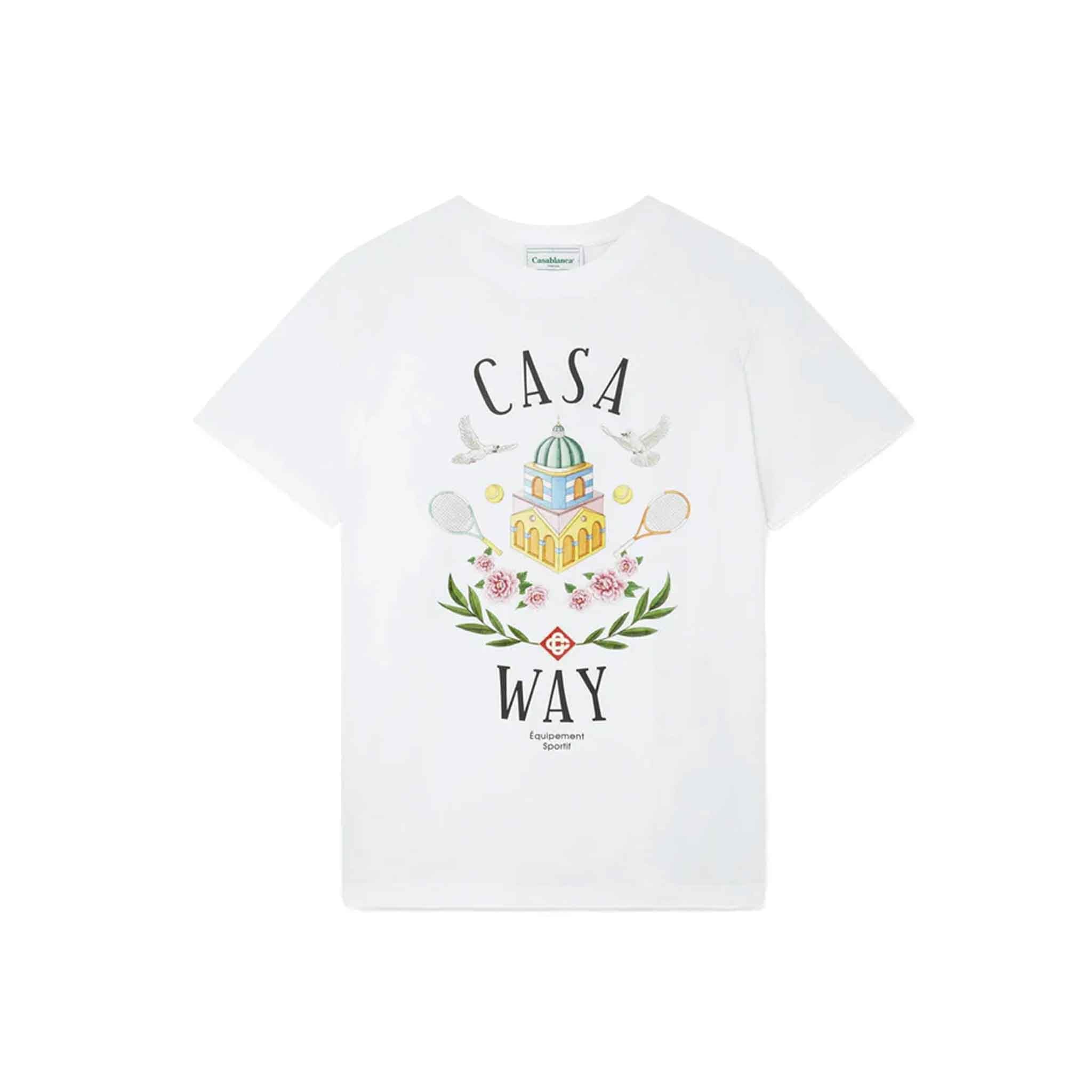 Casablanca Casa Way T-Shirt in White