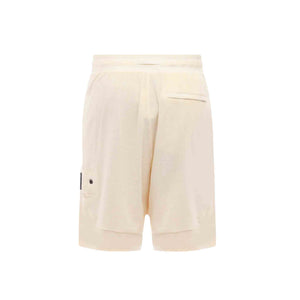 Stone Island Shadow Project Shorts Cotton Terry in Beige
