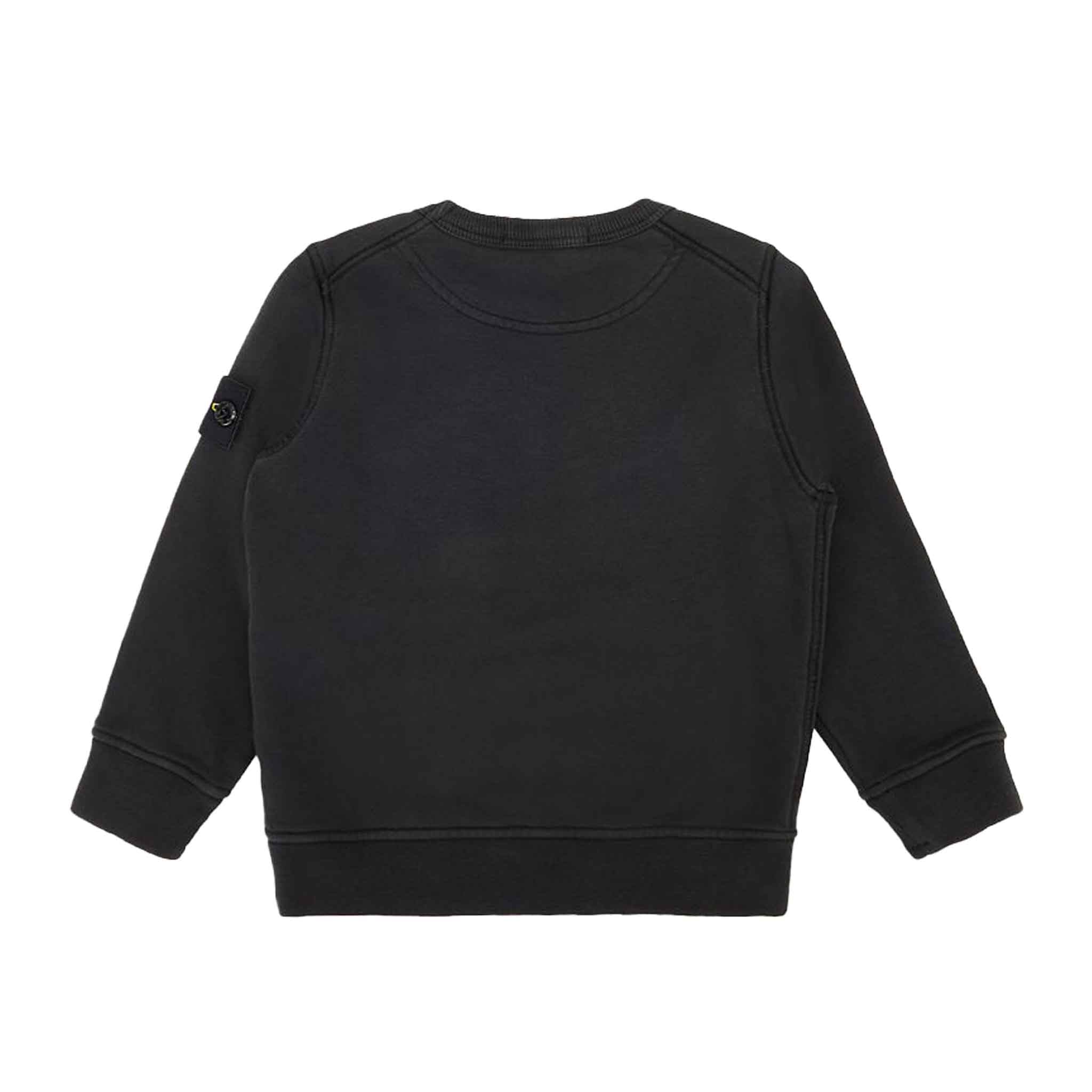 Stone island 2025 black jumper junior