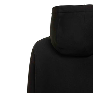 Burberry Ansdell Logo Hooded Sweatshirt In Black