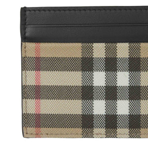 Burberry Vintage Check Leather Card Case