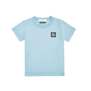 Stone Island Junior Compass T-Shirt in Sky Blue