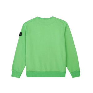 Stone Island Junior Crewneck Sweatshirt in Green
