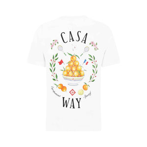Casablanca Tennis Casa Way T-Shirt in White