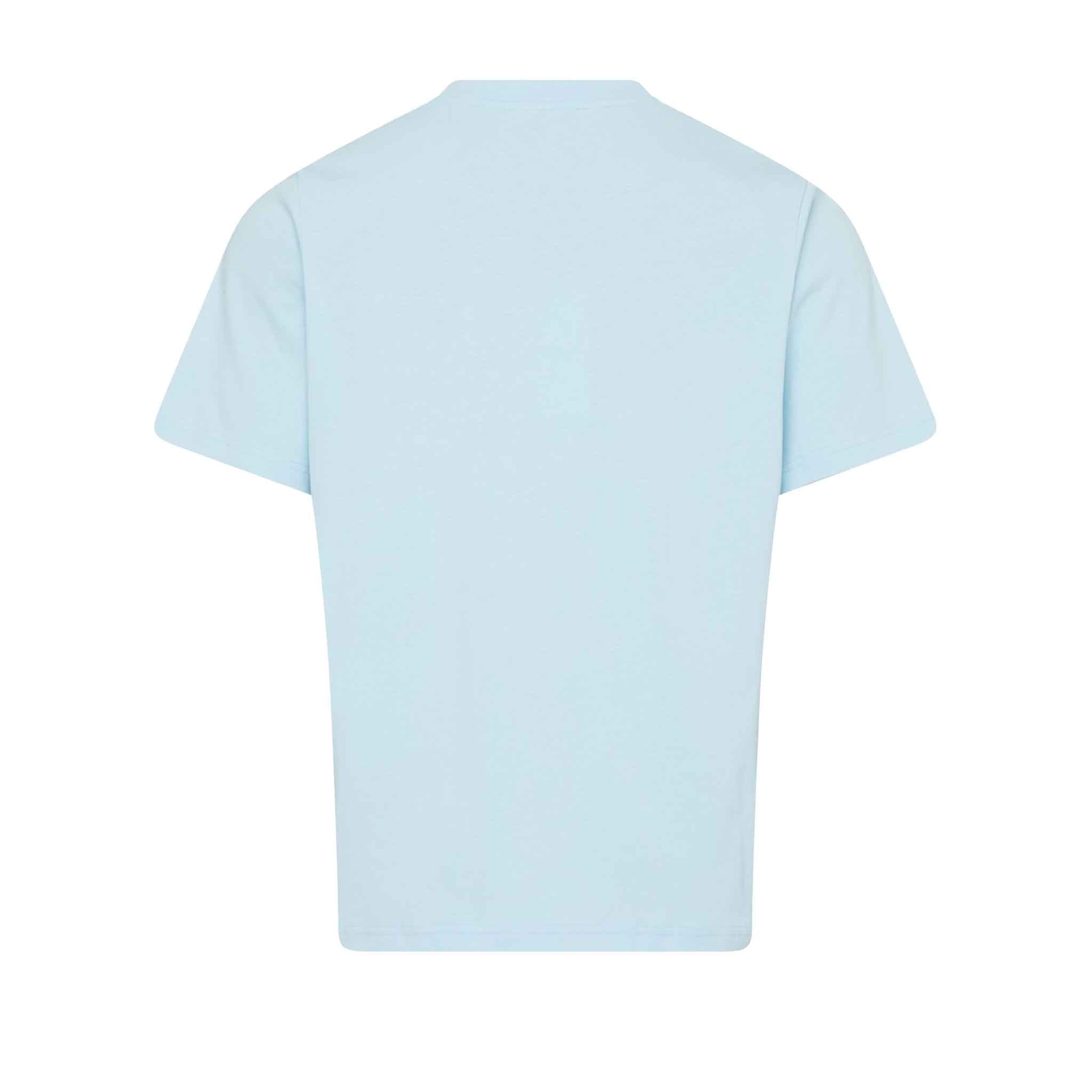 Casablanca Tennis Club Icon T-Shirt in Pale Blue