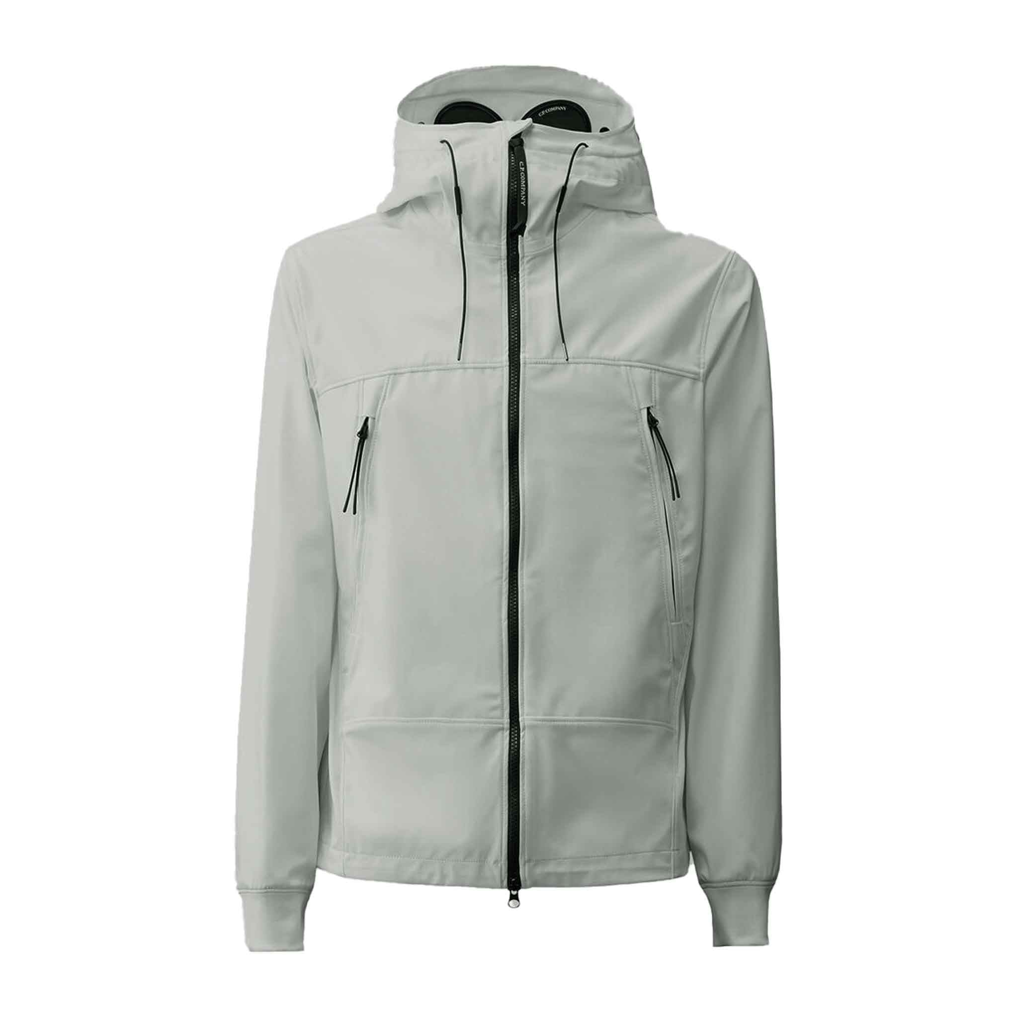 C.P. Company Shell-R Goggle Jacket in Drizzle Grey